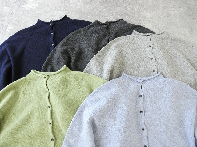 mao made(マオメイド) エアーヤーンコットン　クルンネック2WAYプルオーバーの商品画像9