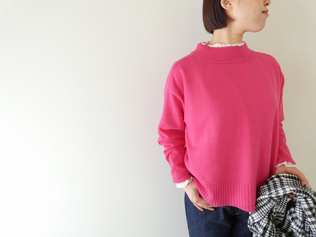 mao made(マオメイド) メリノウール いつものスタンダードプルオーバーの商品画像1