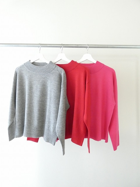 mao made(マオメイド) メリノウール いつものスタンダードプルオーバーの商品画像3