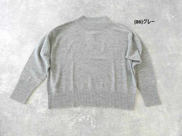 mao made(マオメイド) メリノウール いつものスタンダードプルオーバーの商品画像42