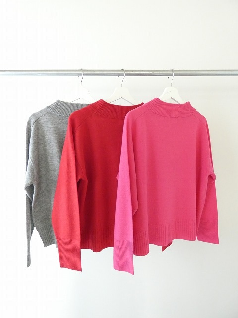 mao made(マオメイド) メリノウール いつものスタンダードプルオーバーの商品画像9