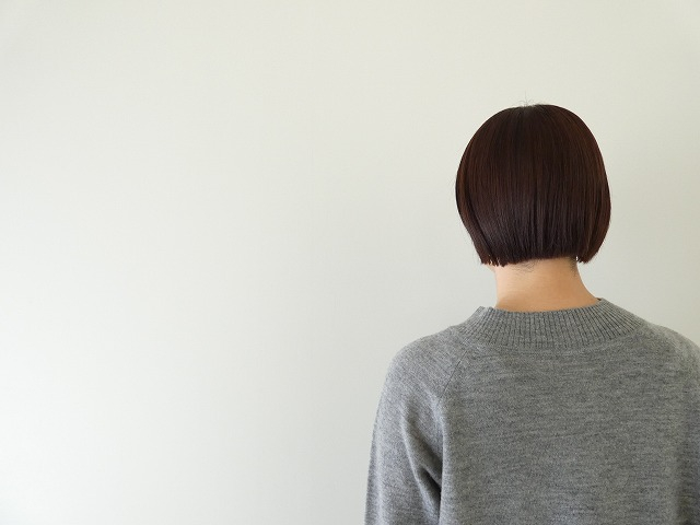 mao made(マオメイド) メリノウール 2WAYくるみボタンプルオーバーの商品画像7