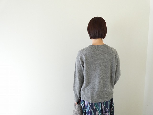 mao made(マオメイド) メリノウール 2WAYくるみボタンプルオーバーの商品画像8
