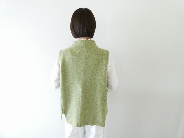 mao made(マオメイド) ヤクフィールAライン前開きベストの商品画像10