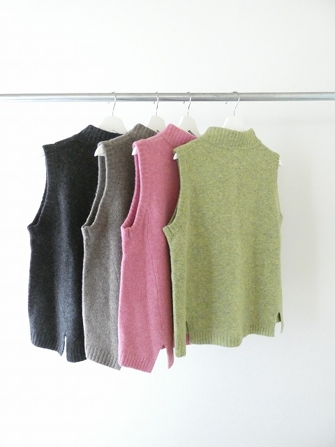 mao made(マオメイド) ヤクフィールAライン前開きベストの商品画像11