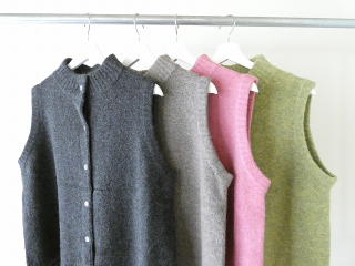 mao made(マオメイド) ヤクフィールAライン前開きベストの商品画像16