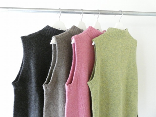 mao made(マオメイド) ヤクフィールAライン前開きベストの商品画像18