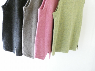 mao made(マオメイド) ヤクフィールAライン前開きベストの商品画像19