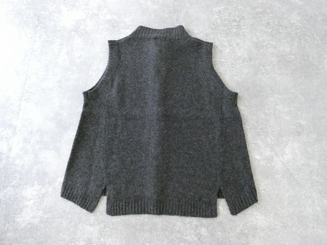 mao made(マオメイド) ヤクフィールAライン前開きベストの商品画像29