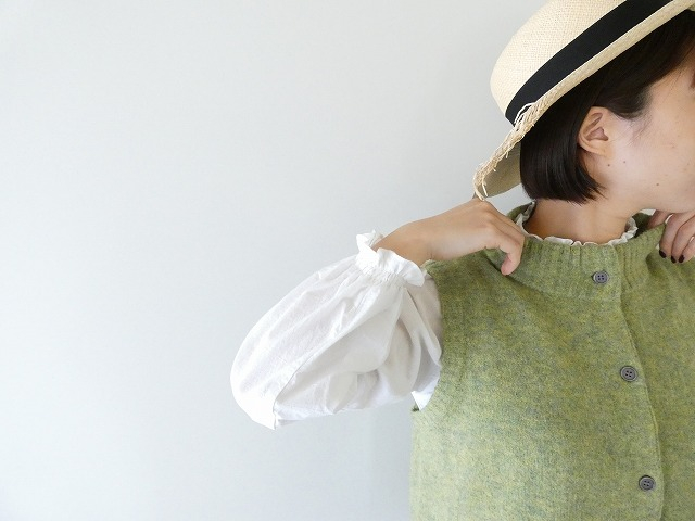 mao made(マオメイド) ヤクフィールAライン前開きベストの商品画像5