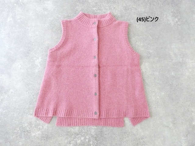 mao made(マオメイド) ヤクフィールAライン前開きベストの商品画像56