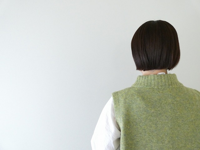 mao made(マオメイド) ヤクフィールAライン前開きベストの商品画像8