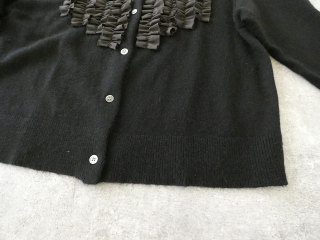 mao made(マオメイド) ディヘアアンゴラフリルクルーネックカーディガンの商品画像28