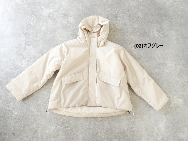 mao made(マオメイド) フード付きグログランコンパクト丈ブルゾンの商品画像28