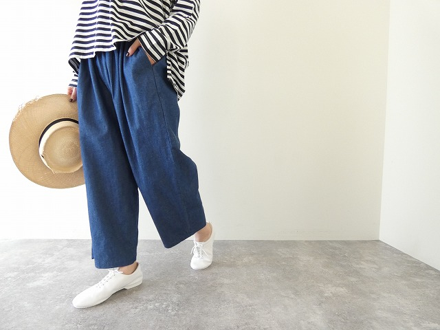 MidiUmi(ミディウミ) デニムワイドイージーパンツの商品画像5