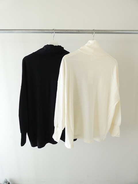 prit(プリット) ミルドウォッシャブル天竺タートルネックビッグプルオーバーの商品画像10