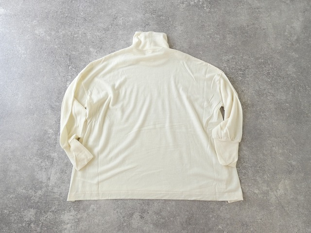 prit(プリット) ミルドウォッシャブル天竺タートルネックビッグプルオーバーの商品画像29