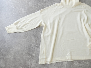 prit(プリット) ミルドウォッシャブル天竺タートルネックビッグプルオーバーの商品画像32