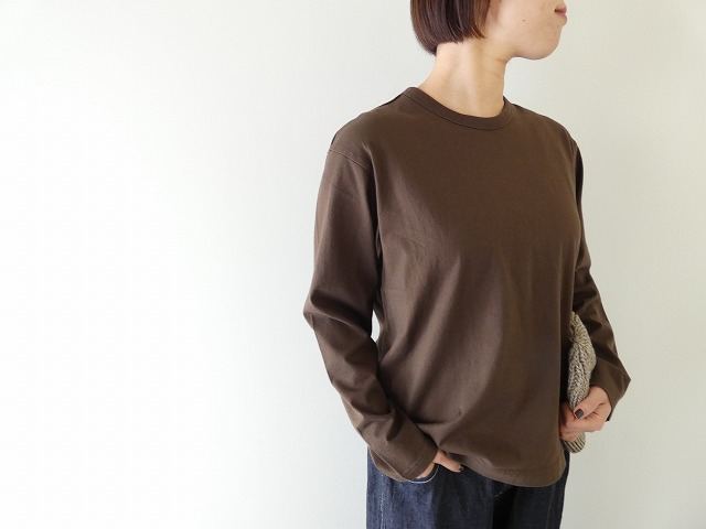 prit(プリット) 40/2天竺 クルーネックプルオーバー の商品画像1