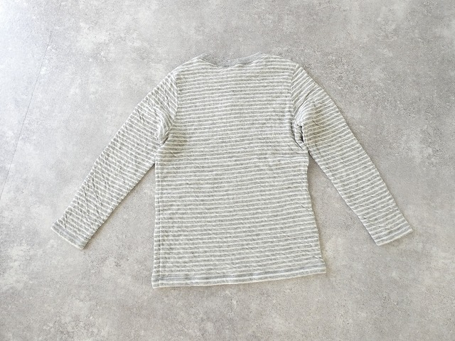 prit(プリット) 1/25ウール綿接結ボーダー クルーネックプルオーバーの商品画像29