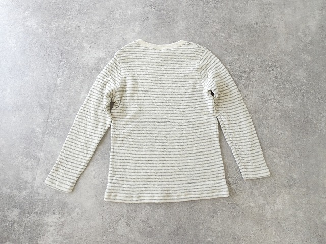 prit(プリット) 1/25ウール綿接結ボーダー クルーネックプルオーバーの商品画像43