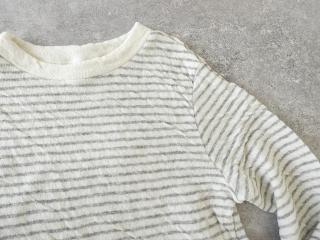 prit(プリット) 1/25ウール綿接結ボーダー クルーネックプルオーバーの商品画像44