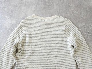 prit(プリット) 1/25ウール綿接結ボーダー クルーネックプルオーバーの商品画像47