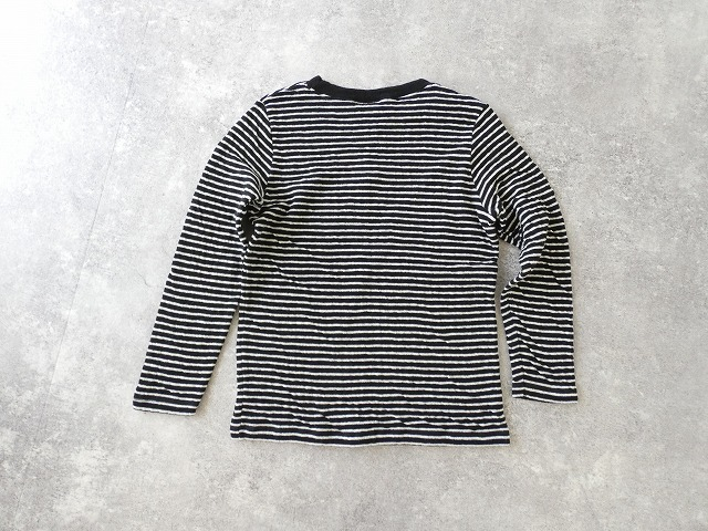 prit(プリット) 1/25ウール綿接結ボーダー クルーネックプルオーバーの商品画像57