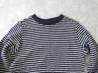 prit(プリット) 1/25ウール綿接結ボーダー クルーネックプルオーバーの商品画像72