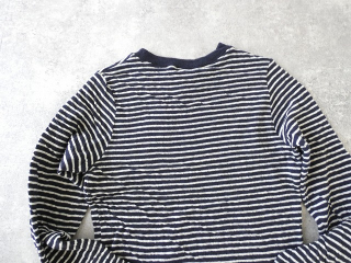 prit(プリット) 1/25ウール綿接結ボーダー クルーネックプルオーバーの商品画像76