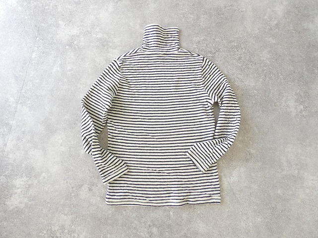 prit(プリット) 1/25ウール綿接結ボーダー タートルネックプルオーバーの商品画像29