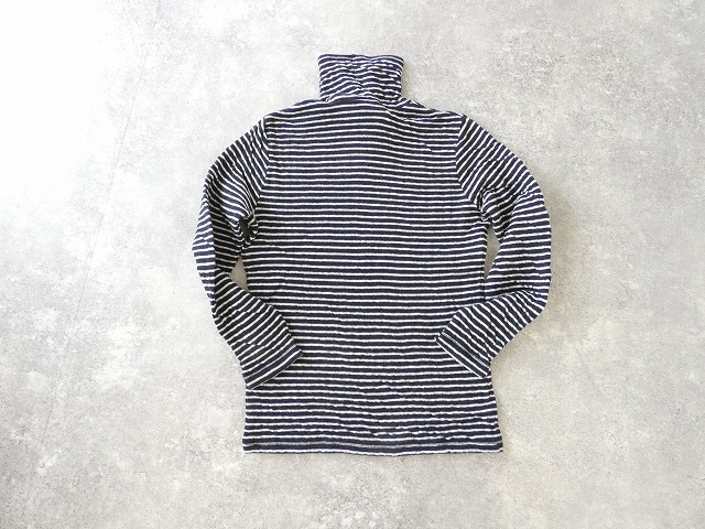 prit(プリット) 1/25ウール綿接結ボーダー タートルネックプルオーバーの商品画像57