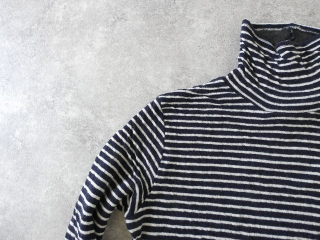 prit(プリット) 1/25ウール綿接結ボーダー タートルネックプルオーバーの商品画像58