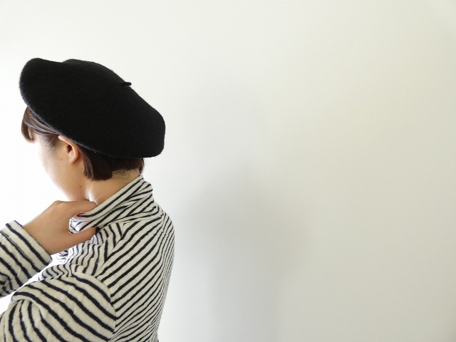 prit(プリット) 1/25ウール綿接結ボーダー タートルネックプルオーバーの商品画像6