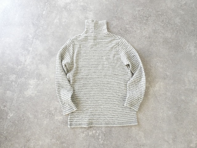 prit(プリット) 1/25ウール綿接結ボーダー タートルネックプルオーバーの商品画像71