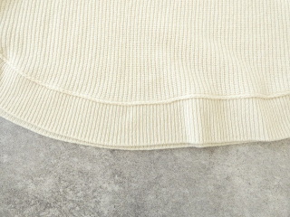 sabbatum(サバタム) メリノスラム畦編みヘムラウンドプルオーバーの商品画像37