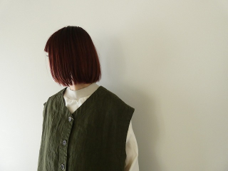 tumugu(ツムグ) ソリトリネン2wayベストの商品画像18