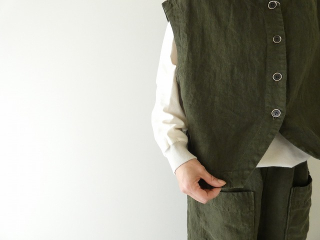 tumugu(ツムグ) ソリトリネン2wayベストの商品画像19