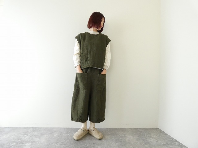 tumugu(ツムグ) ソリトリネン2wayベストの商品画像2