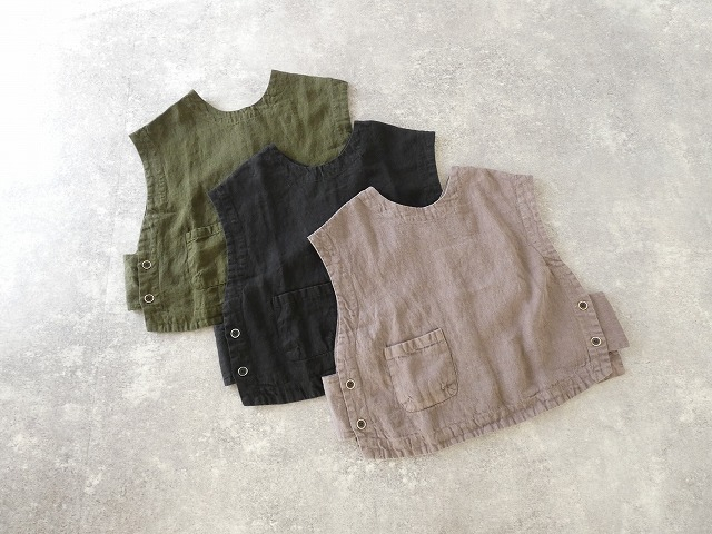 tumugu(ツムグ) ソリトリネン2wayベストの商品画像3