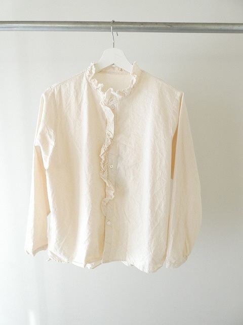 vb フリルデザインコットンブラウスの商品画像3