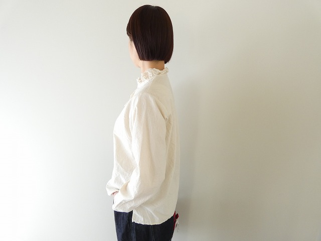 vb フリルデザインコットンブラウスの商品画像5