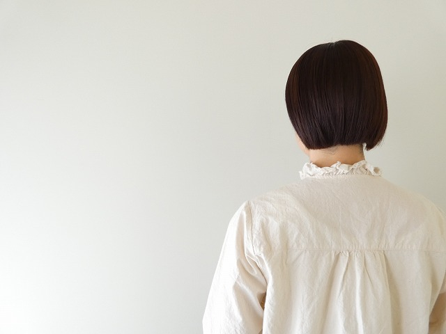 vb フリルデザインコットンブラウスの商品画像7