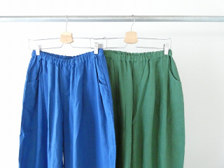 ina(イナ) フレンチリネンキャンバスウエスト切替ゴムタックパンツの商品画像16