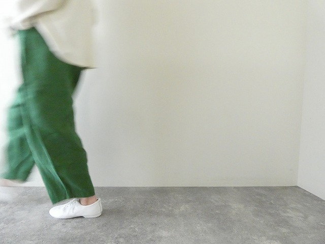 ina(イナ) フレンチリネンキャンバスウエスト切替ゴムタックパンツの商品画像6