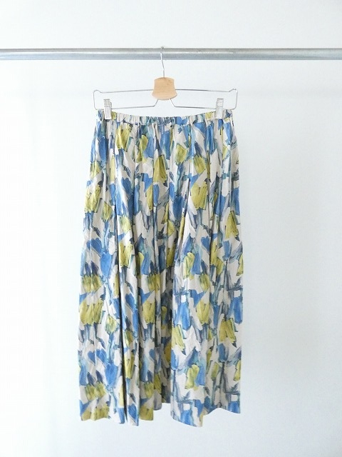 ina(イナ) 綿麻シーチングタックスカートの商品画像10