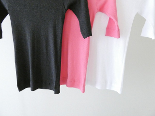 homspun(ホームスパン) 丸胴テレコクルーネック半袖プルオーバーの商品画像17