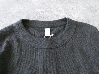 homspun(ホームスパン) 丸胴テレコクルーネック半袖プルオーバーの商品画像30