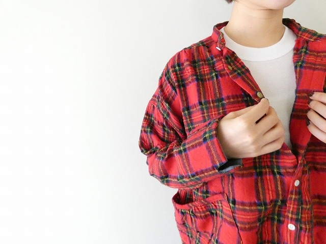 homspun(ホームスパン) 丸胴テレコクルーネック半袖プルオーバーの商品画像4