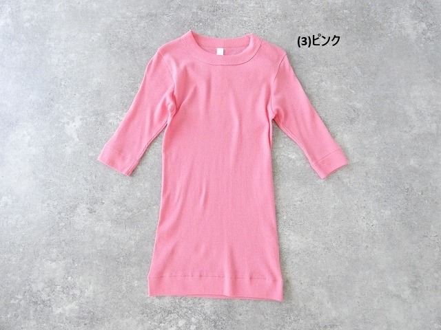 homspun(ホームスパン) 丸胴テレコクルーネック半袖プルオーバーの商品画像42